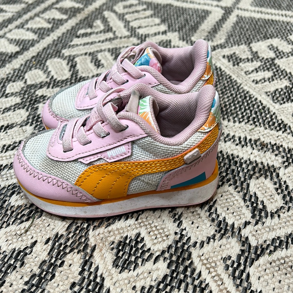 Baby girl Puma Sneakers size 5